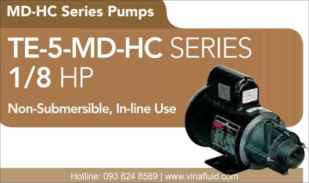 Little Giant Chemical Magnetic Drive Pump TE-5-MD-HC