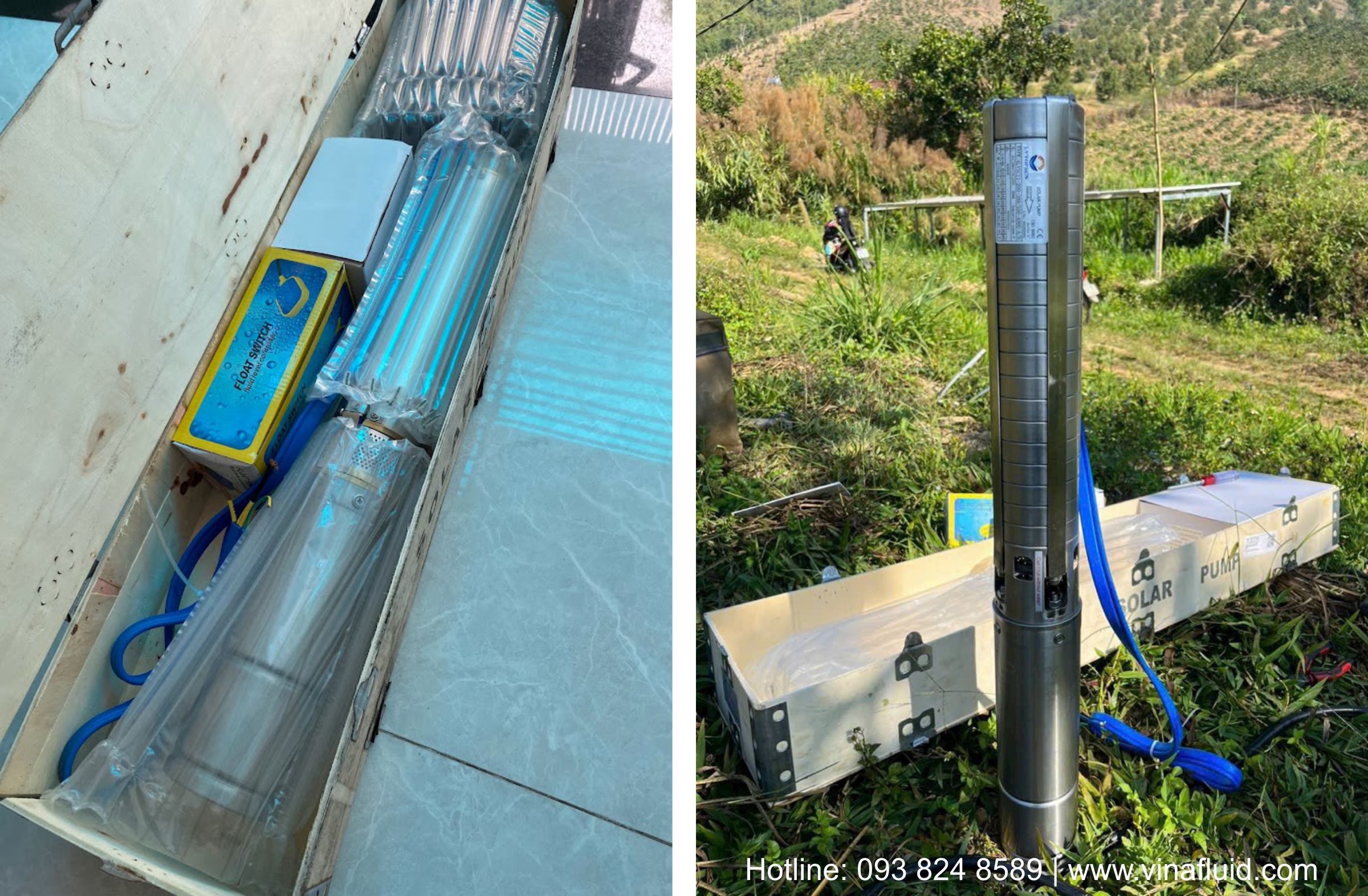 Máy bơm hỏa tiễn năng lượng mặt trời DC