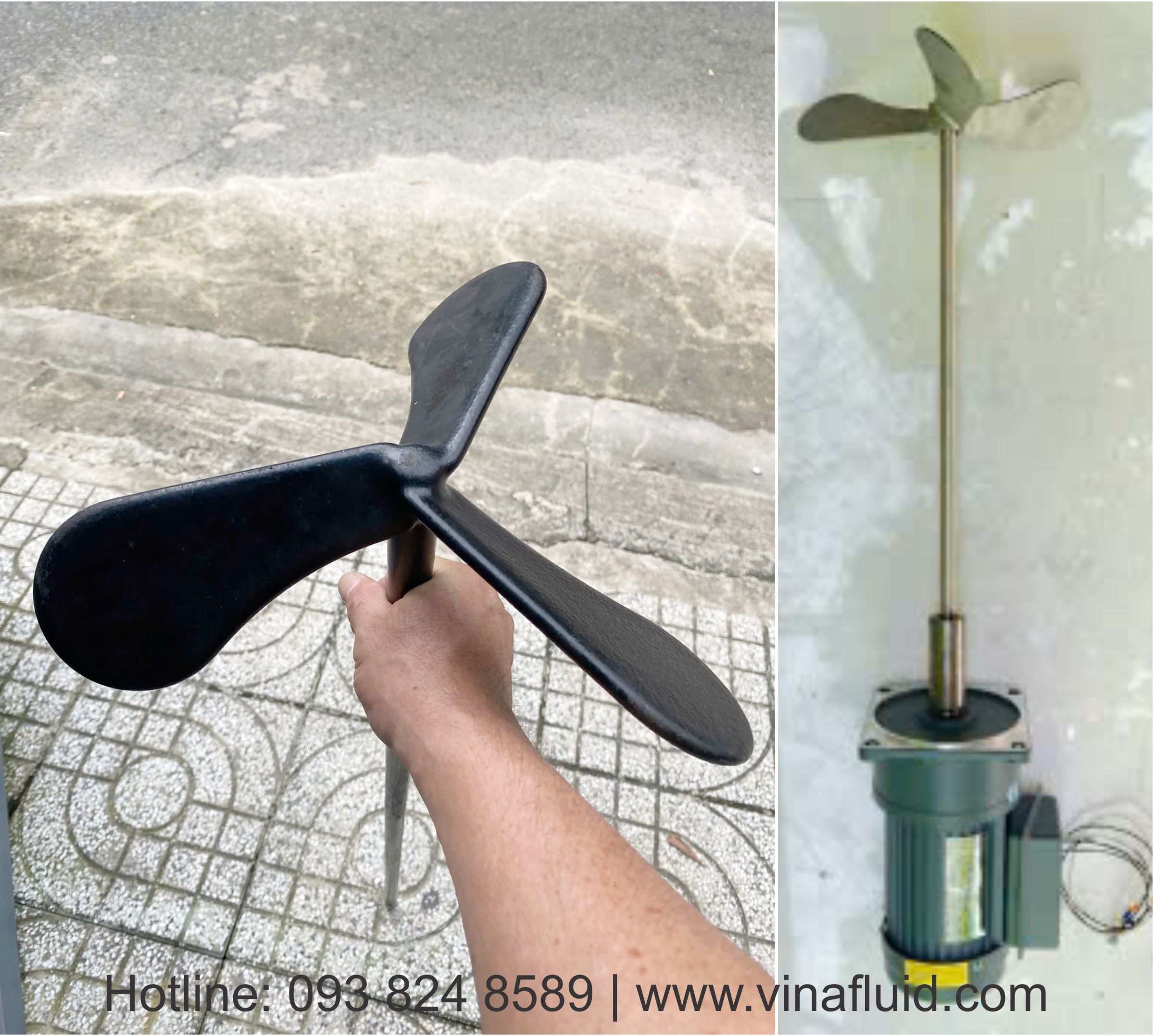 Cánh khuấy hóa chất